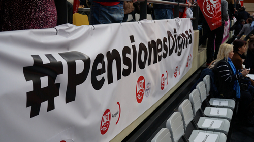 FESMC UGT Madrid en la asamblea ...AHORA TE TOCA RECUPERAR DERECHOS de ZARAGOZA